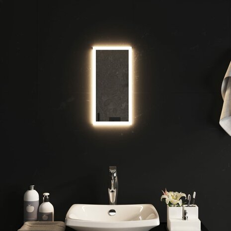 Badkamerspiegel LED 20x40 cm 3