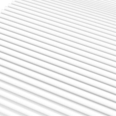 Schuimmatras hardheid H2 H3 80x210 cm wit 5
