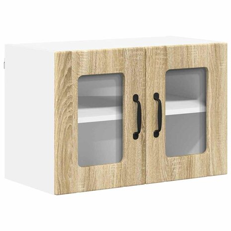 Keukenkast aan de muur met plank Sonoma Eiken 60 x 31 x 40 cm 2