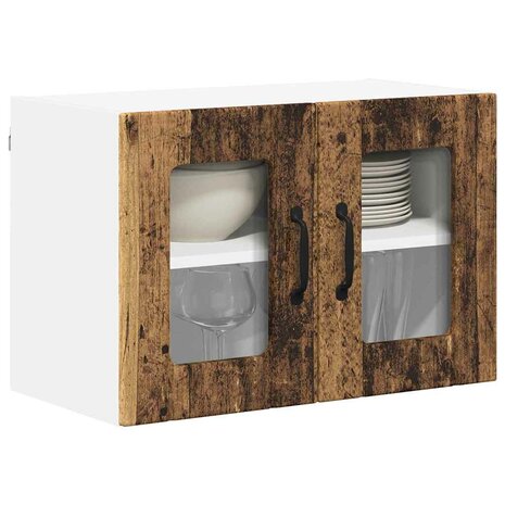 Keukenkast aan de muur Oud Hout 60 x 31 x 40 cm Bewerkt hout 3