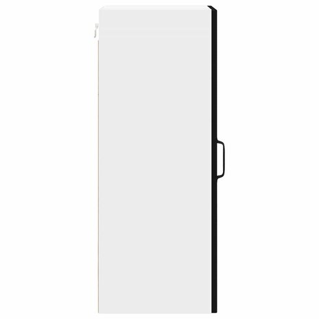 Keukenkast aan de muur Zwart 30 x 31 x 80 cm Bewerkt hout 7