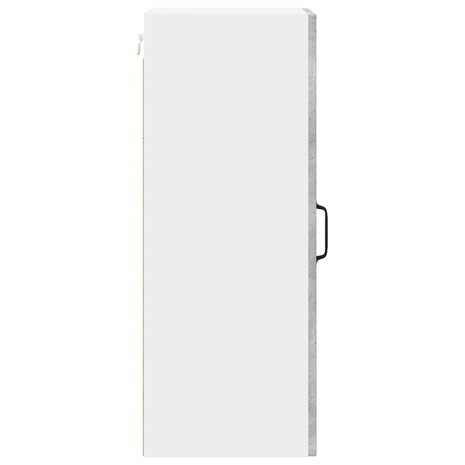 Keukenkast aan de muur Beton Grijs 30 x 31 x 80 cm Bewerkt hout 7