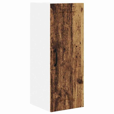 Keukenkast aan de muur Oud Hout 30 x 31 x 80 cm Bewerkt hout 2