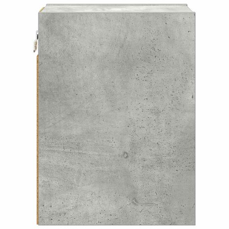 Hangkast Riga Beton Grijs 20 x 29,5 x 40 cm Bewerkt hout 6