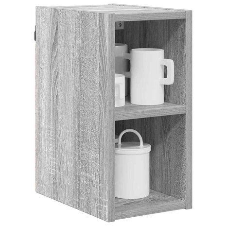 Hangkast Riga Grijs Sonoma 20 x 29,5 x 40 cm Bewerkt hout 3