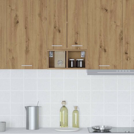 Hangkast Riga Artisan Eiken 20 x 29,5 x 40 cm Bewerkt hout 4