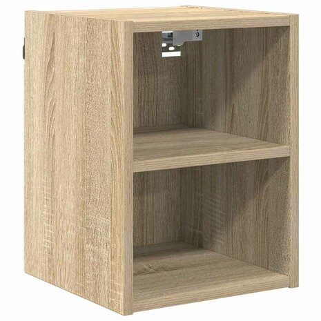Hangkast Riga Sonoma Eiken 30 x 29,5 x 40 cm Bewerkt hout 2