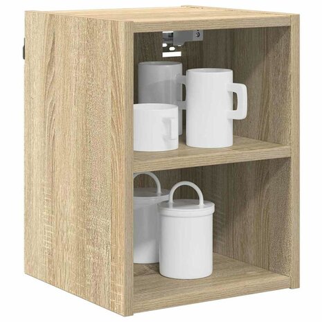 Hangkast Riga Sonoma Eiken 30 x 29,5 x 40 cm Bewerkt hout 3