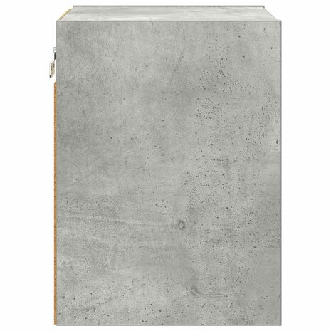 Hangkast Riga Beton Grijs 30 x 29,5 x 40 cm Bewerkt hout 6