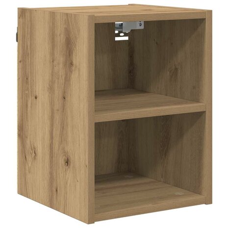 Hangkast Riga Artisan Eiken 30 x 29,5 x 40 cm Bewerkt hout 2