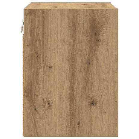 Hangkast Riga Artisan Eiken 30 x 29,5 x 40 cm Bewerkt hout 6