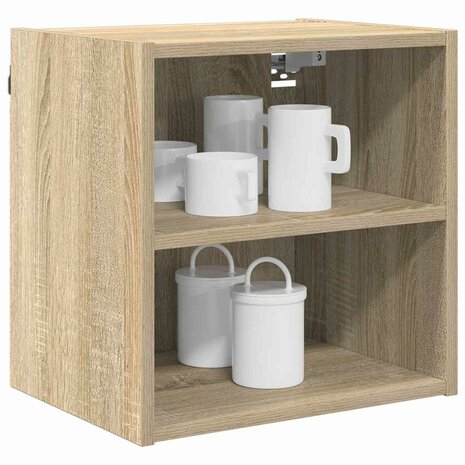 Hangkast Riga Sonoma Eiken 40 x 29,5 x 40 cm Bewerkt hout 3