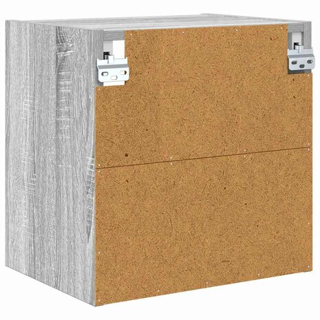 Hangkast Riga Grijs Sonoma 40 x 29,5 x 40 cm Bewerkt hout 7
