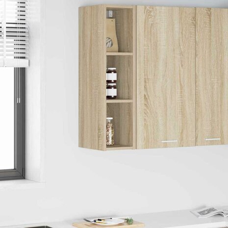 Hangkast Riga Sonoma Eiken 20 x 29,5 x 80 cm Bewerkt hout 1