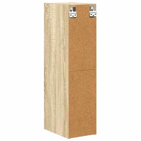 Hangkast Riga Sonoma Eiken 20 x 29,5 x 80 cm Bewerkt hout 7