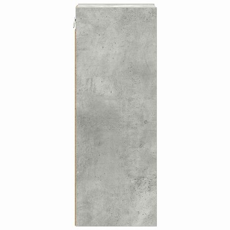 Hangkast Riga Beton Grijs 20 x 29,5 x 80 cm Bewerkt hout 6