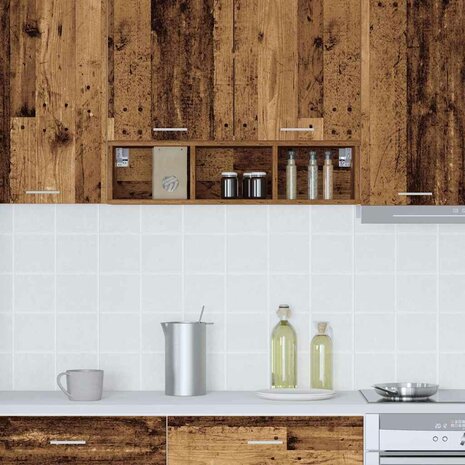 Hangkast met plank Riga Oud Hout 20 x 29,5 x 80 cm Bewerkt hout 4