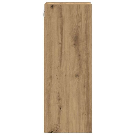 Hangkast Riga Artisan Eiken 20 x 29,5 x 80 cm Bewerkt hout 6