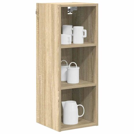 Hangkast Riga Sonoma Eiken 30 x 29,5 x 80 cm Bewerkt hout 3