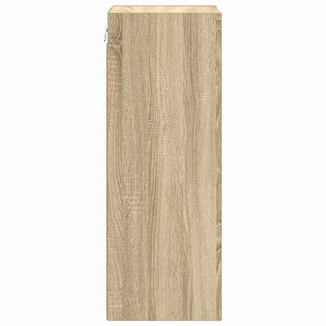Hangkast Riga Sonoma Eiken 30 x 29,5 x 80 cm Bewerkt hout 6
