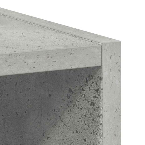 Hangkast Riga Beton Grijs 30 x 29,5 x 80 cm Bewerkt hout 8