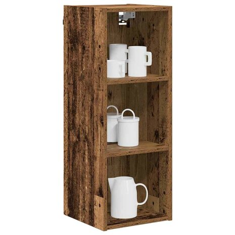 Hangkast met plank Riga Oud Hout 30 x 29,5 x 80 cm Bewerkt hout 3