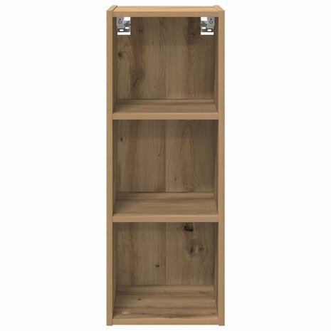 Hangkast Riga Artisan Eiken 30 x 29,5 x 80 cm Bewerkt hout 5