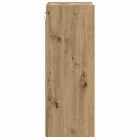 Hangkast Riga Artisan Eiken 30 x 29,5 x 80 cm Bewerkt hout 6