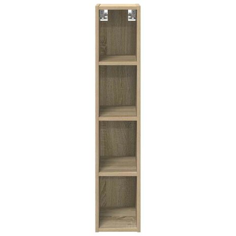 Hangkast Riga Sonoma Eiken 20 x 29,5 x 100 cm Bewerkt hout 5