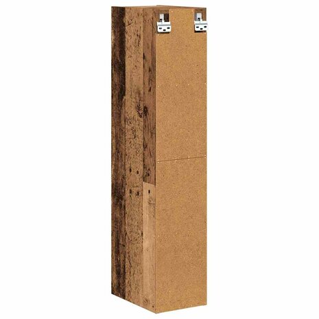 Hangkast Riga Oud Hout 20 x 29,5 x 100 cm Bewerkt hout 7