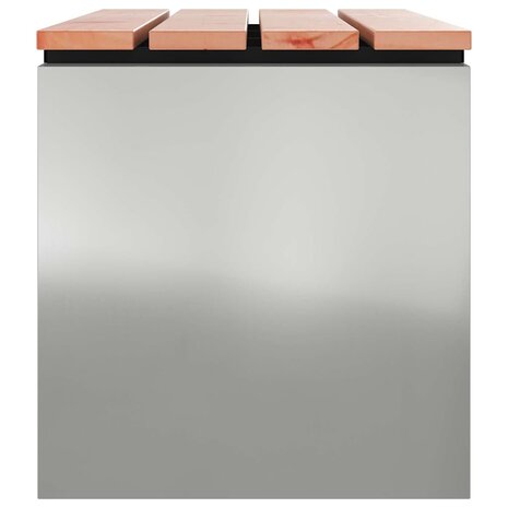 Tuinbank Zilver 80 x 40 x 43 cm Gegalvaniseerd staal 5