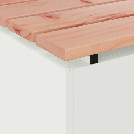 Tuinbank Wit 40 x 40 x 43 cm Staal 7