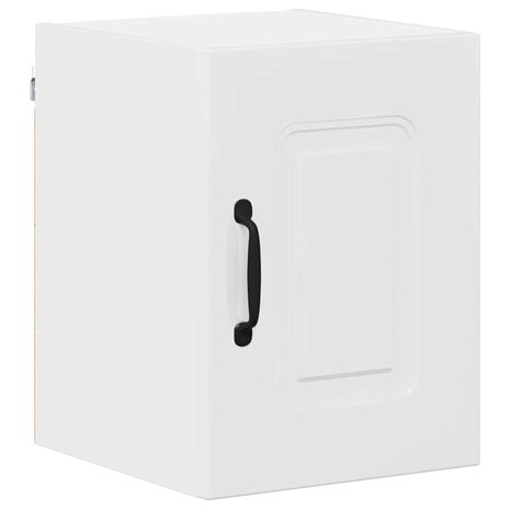 Keukenkast aan de muur met plank Hoogglans wit 30 x 31 x 40 cm 2