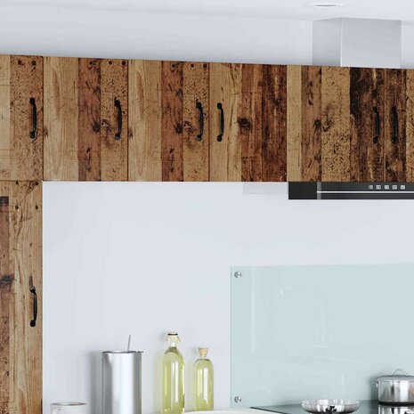 Keukenkast aan de muur Oud Hout 30 x 31 x 40 cm Bewerkt hout 1