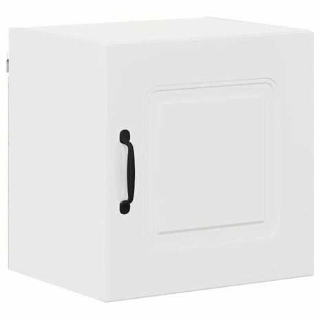 Keukenkast aan de muur met plank Hoogglans wit 40 x 31 x 40 cm 2