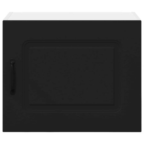 Keukenkast aan de muur Zwart 50 x 31 x 40 cm Bewerkt hout 6