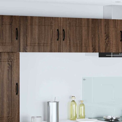 Keukenkast aan de muur Bruin Eiken 50 x 31 x 40 cm Bewerkt hout 1