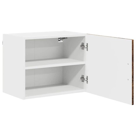 Keukenkast aan de muur Oud Hout 50 x 31 x 40 cm Bewerkt hout 5