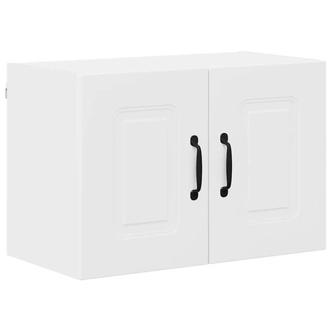 Keukenkast aan de muur Wit 60 x 31 x 40 cm Bewerkt hout 2
