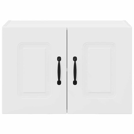 Keukenkast aan de muur Wit 60 x 31 x 40 cm Bewerkt hout 6