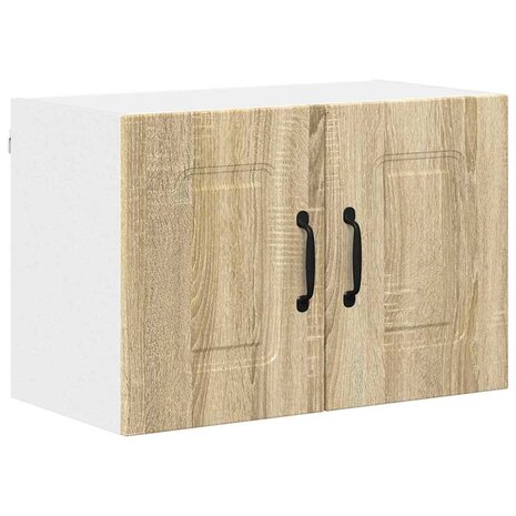 Keukenkast aan de muur met plank Sonoma Eiken 60 x 31 x 40 cm 2