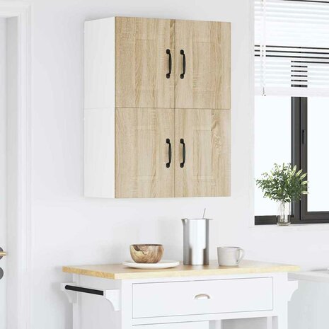 Keukenkast aan de muur met plank Sonoma Eiken 60 x 31 x 40 cm 4