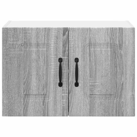 Keukenkast aan de muur met plank Grijs Sonoma 60 x 31 x 40 cm 6