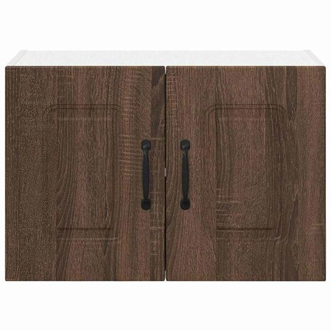 Keukenkast aan de muur Bruin Eiken 60 x 31 x 40 cm Bewerkt hout 6