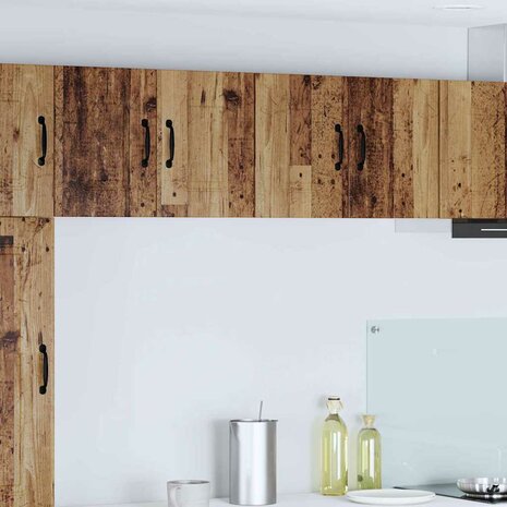 Keukenkast aan de muur Oud Hout 60 x 31 x 40 cm Bewerkt hout 1