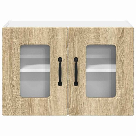 Keukenkast aan de muur met plank Sonoma Eiken 60 x 31 x 40 cm 6