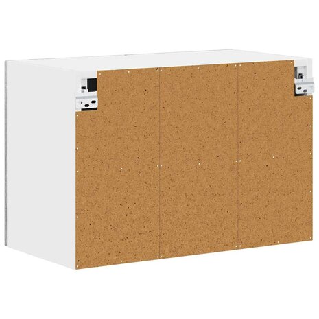 Keukenkast aan de muur met plank Grijs Sonoma 60 x 31 x 40 cm 8