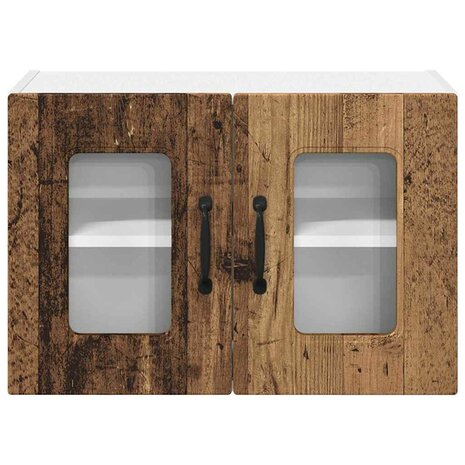 Keukenkast aan de muur Oud Hout 60 x 31 x 40 cm Bewerkt hout 6
