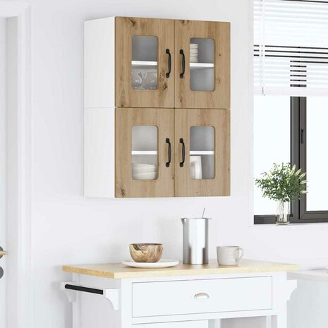 Keukenkast aan de muur met plank Artisan Eiken 60 x 31 x 40 cm 4