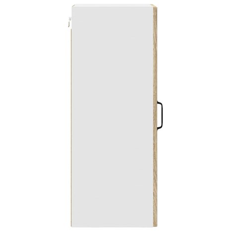 Keukenkast aan de muur met plank Sonoma Eiken 30 x 31 x 80 cm 7